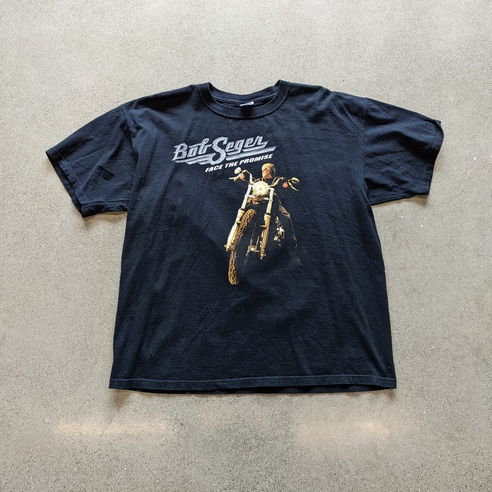 Retro Rap Tee Bob Seger Concert Tee